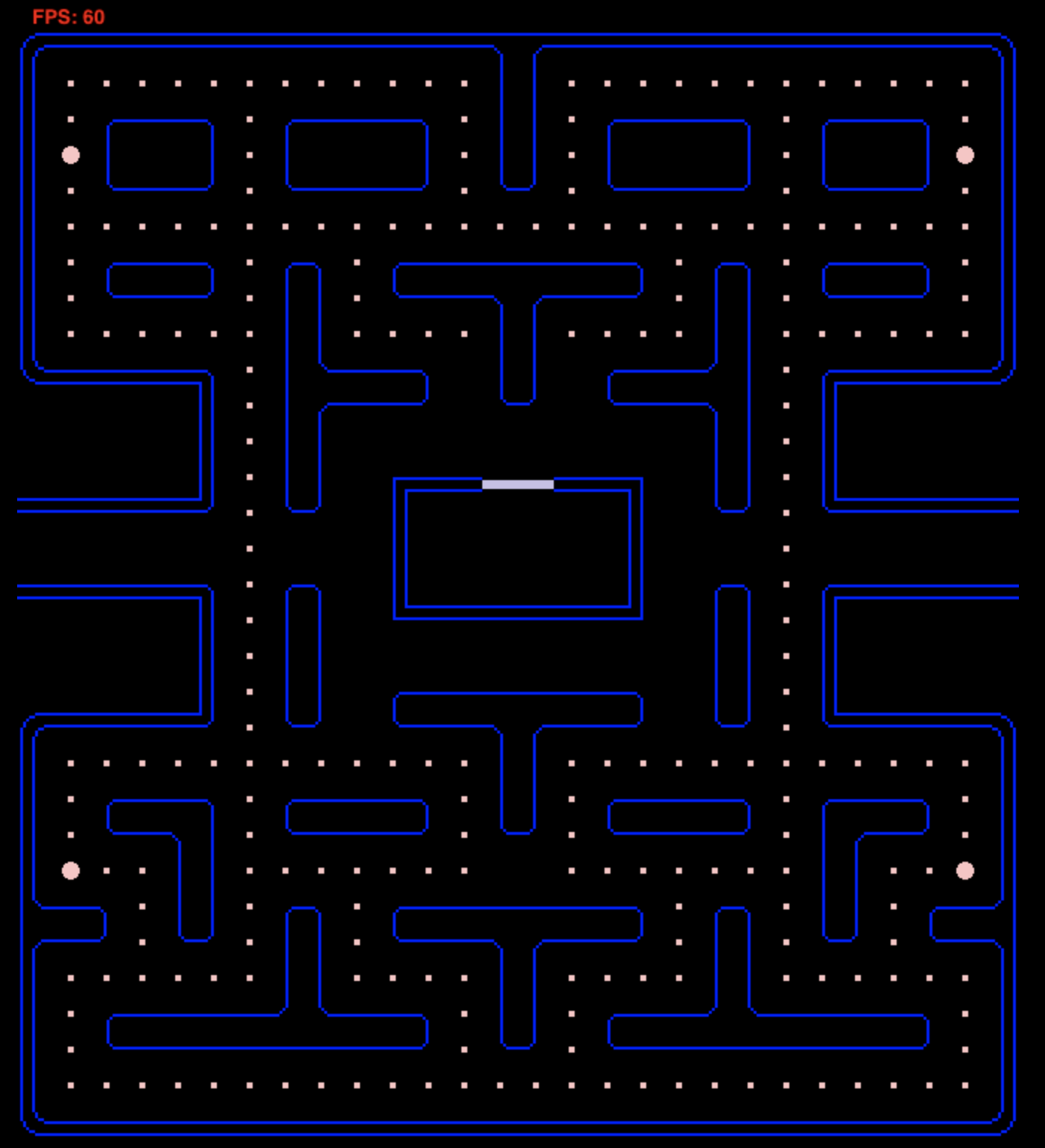 Pic of PAC-MAN game Map